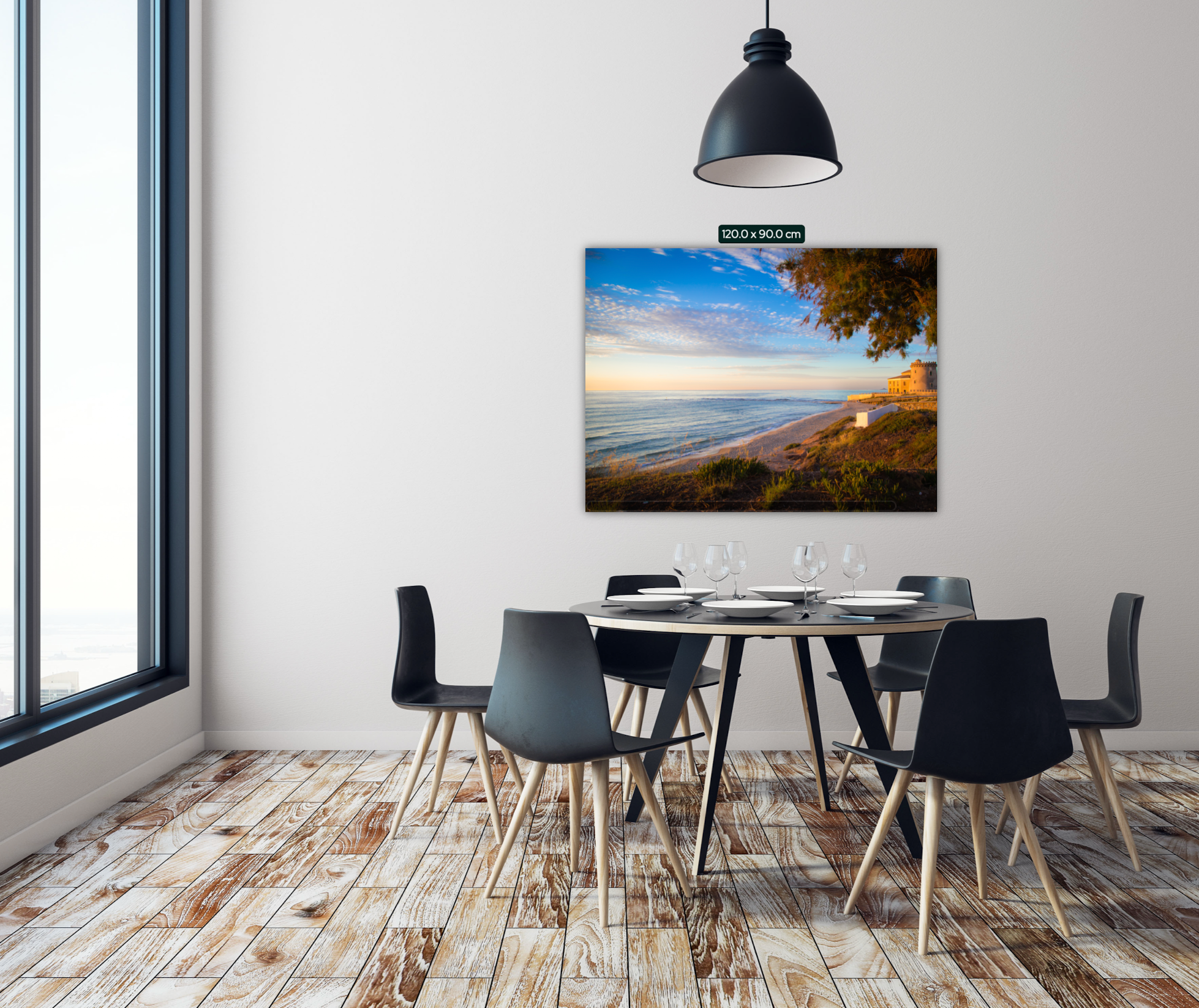 Torre de la Horadada (Canvastryck 120 x 90cm)